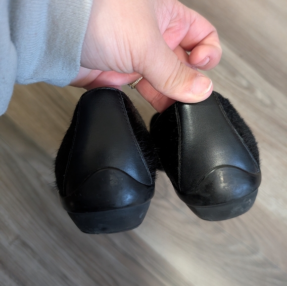 Dansko Women's 37, 6.5-7, Olivia, Black Calf Hair Loafer/Flat, Professional - Picture 5 of 7